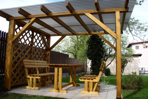 zastřešení pergoly