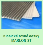 Klasické rovné desky MARLON ST