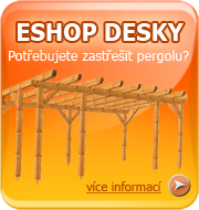 Eshop - zastřešení pergol